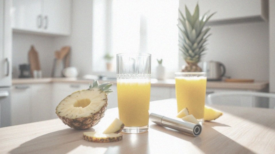 Czy napój z ananasa może wspomóc spalanie tkanki tłuszczowej?