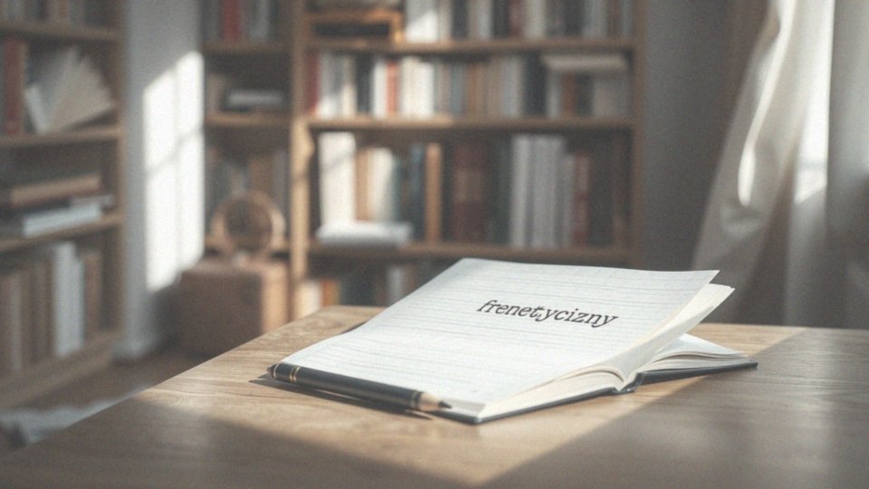 Jakie są stopnie przymiotnika 'frenetyczny'?