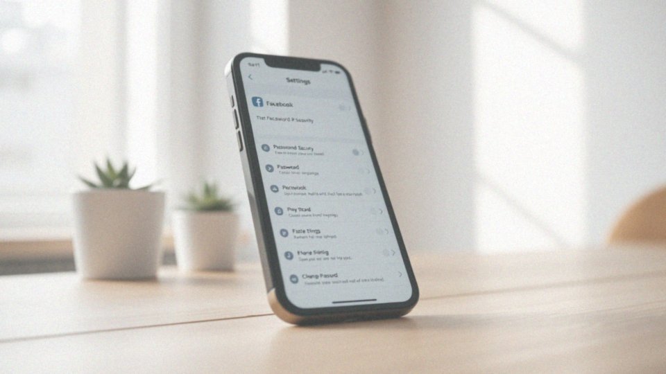 Jak zaktualizować hasło w aplikacji Facebook na telefonie?