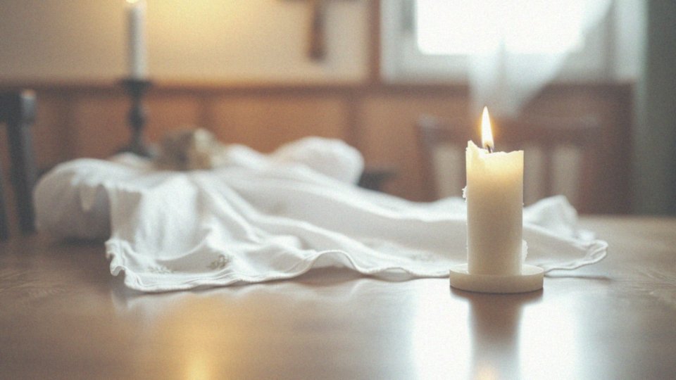 Dlaczego szatka i świeca do chrztu są ważnymi pamiątkami?