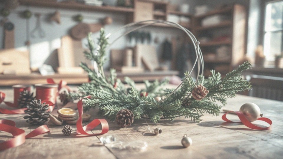 Jak wykonać wianek bożonarodzeniowy na drzwi?