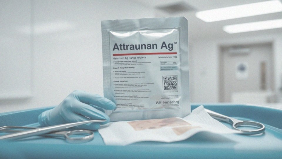Jak działa opatrunek Atrauman Ag jako opatrunek barierowy?