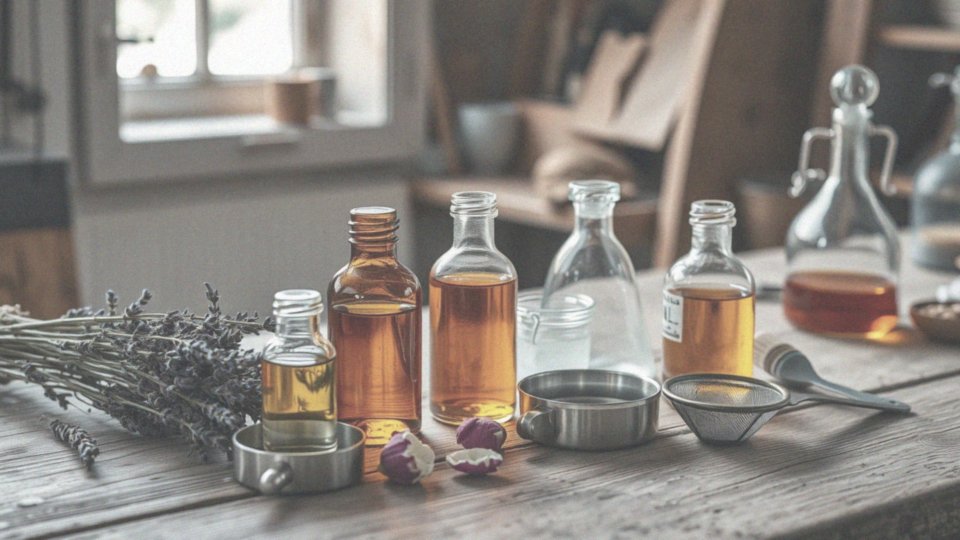 Jakie składniki są niezbędne do produkcji domowych perfum?