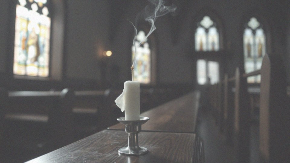 Jaką symbolikę niesie zgaszenie świecy podczas ceremonii chrztu?