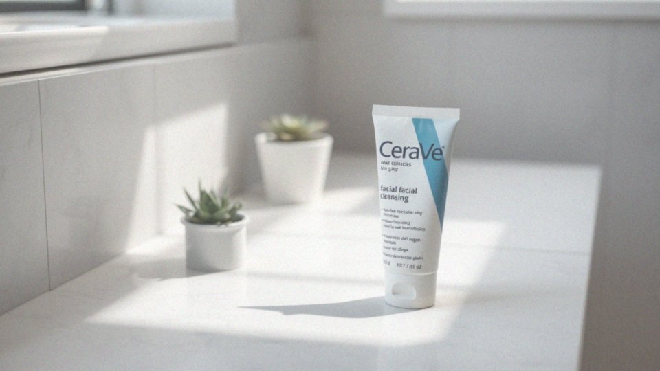 Cerave żel do mycia twarzy – skuteczne oczyszczanie dla każdej cery