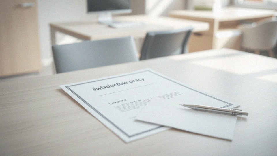 Kodeks pracy świadectwo pracy – co powinno zawierać?