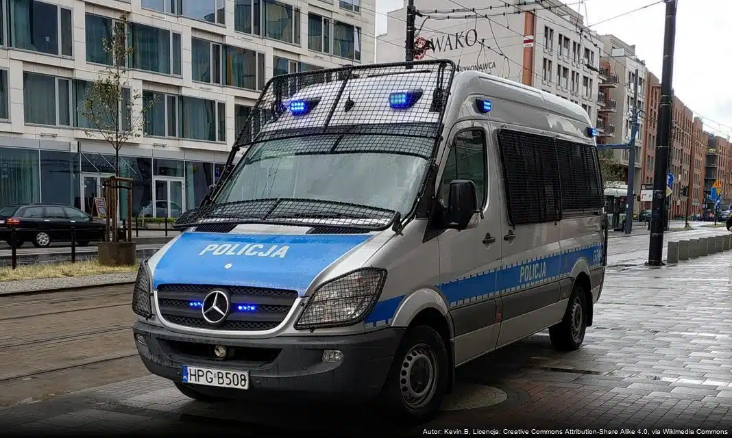 Dzielnicowi z Miączyna udzielili pomocy mężczyźnie na wózku inwalidzkim