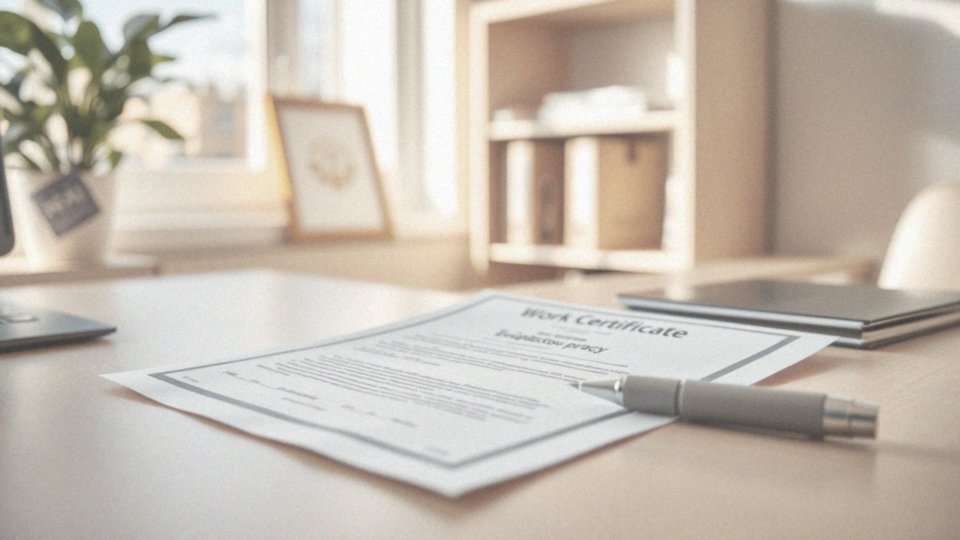Przykładowe świadectwo pracy – jak je wypełnić krok po kroku?