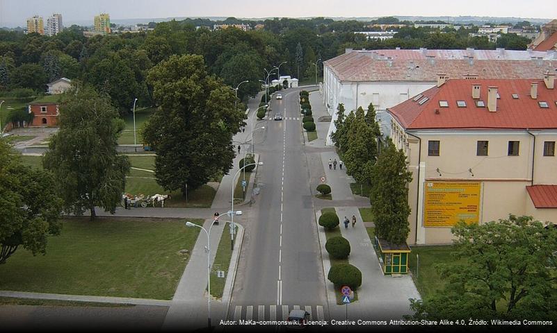 Ulica Akademicka w Zamościu