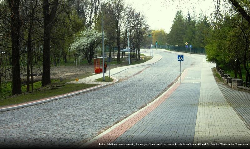 Ulica Królowej Jadwigi w Zamościu