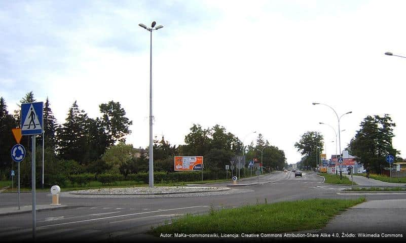 Ulica Lubelska w Zamościu