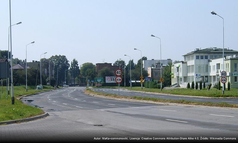 Ulica Odrodzenia w Zamościu